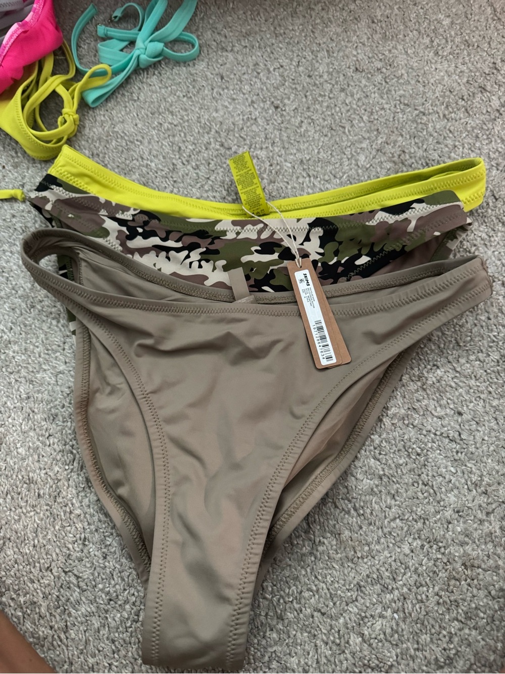 SKIMS recycled swim medium coverage medium bikini bottoms